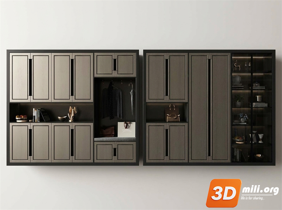 Shoe cabinet Skp Files